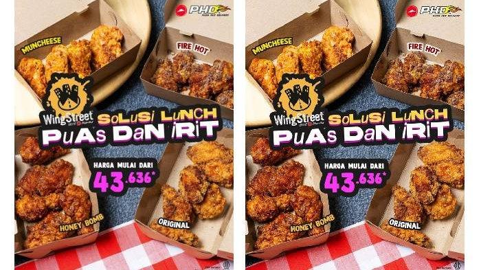 Promo Pizza Hut Delivery PHD Wingstreet Edisi Februari 2024.