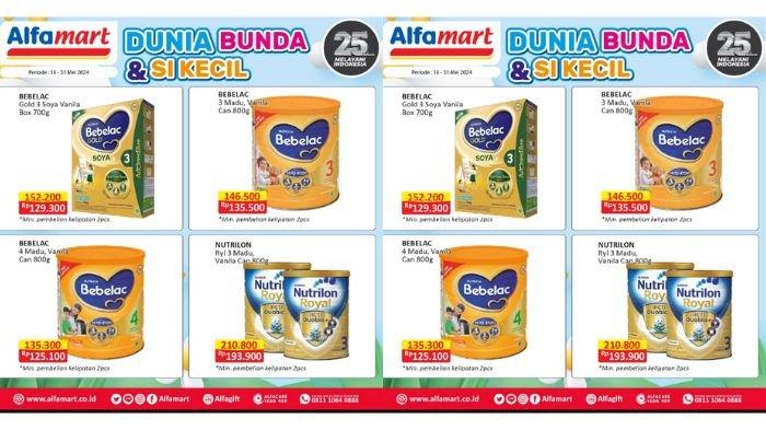 Promo SJM Alfamart Susu si Kecil Besok 18-31 Mei 2024