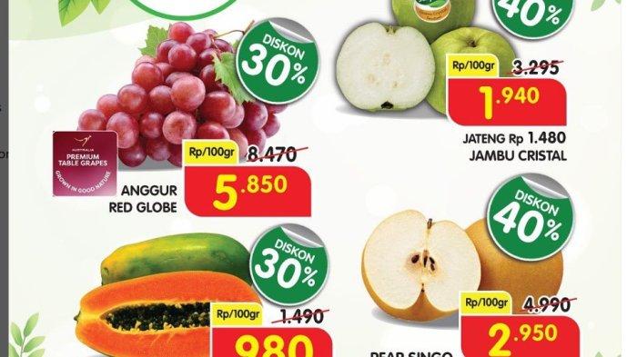 Promo Superindo Besok 13 April 2023, Aneka Buah Segar Banyak Potongan