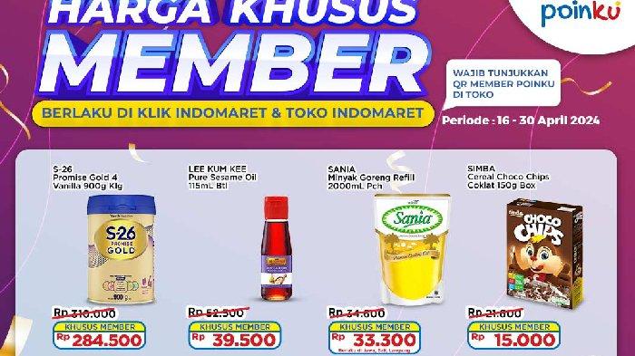 Katalog Promo minyak goreng di Indomaret hingga 30 April 2024.
