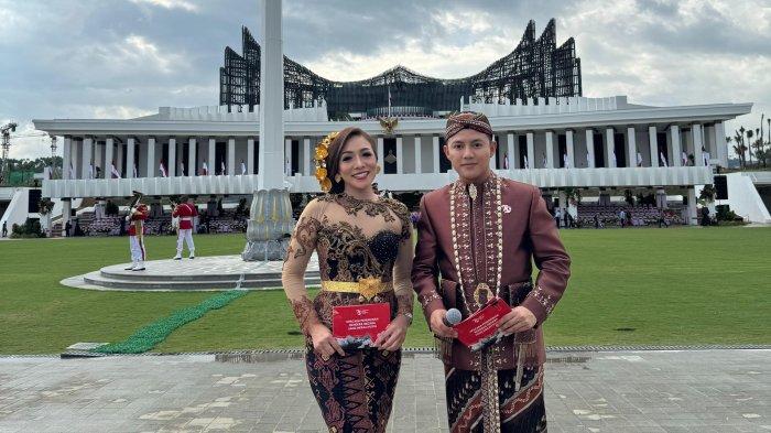 Putu Dessy Fridayanthi saat menjadi pembawa acara HUT RI di IKN - Kisah Putu Dessy Jadi Pembawa Acara HUT RI Di IKN, Tidak Ada Pelatihan Khusus, Di Lokasi Pukul 05.30