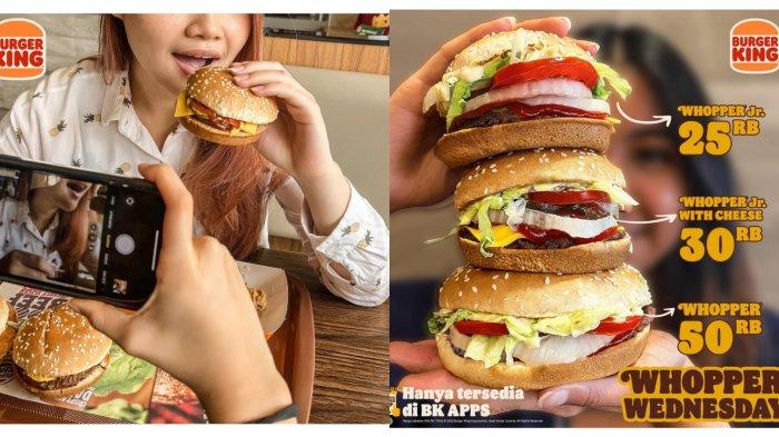 SUPER HEMAT! Promo Burger King Desember 2022, Paket Whopper Wednesday ...