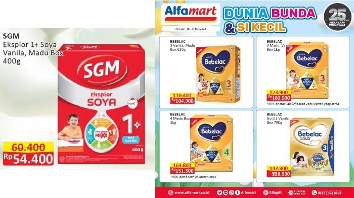 SUPER Hemat! Diskon Promo Alfamart 20-31 Mei 2024: SGM Eksplor 1+ Madu Box 400g cuma Rp 54.400
