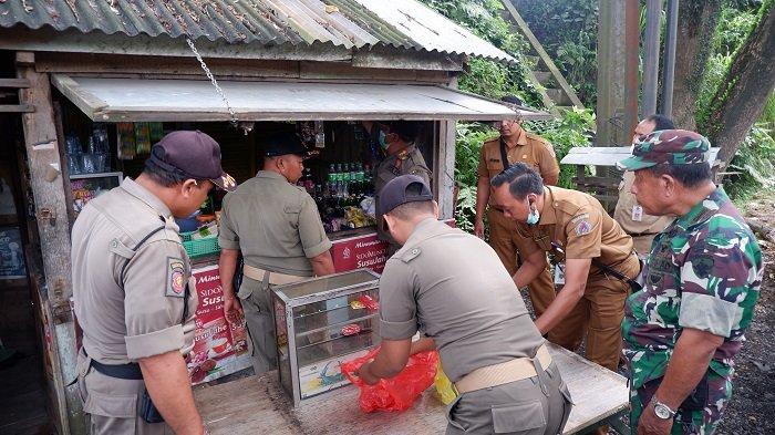 Satpol PP Klungkung Tertibkan 