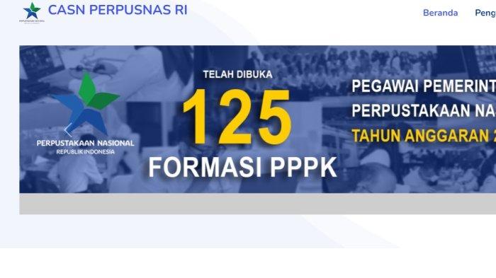 Seleksi PPPK Perpusnas RI 2023: Tersedia 125 Formasi, Gaji Capai Rp8