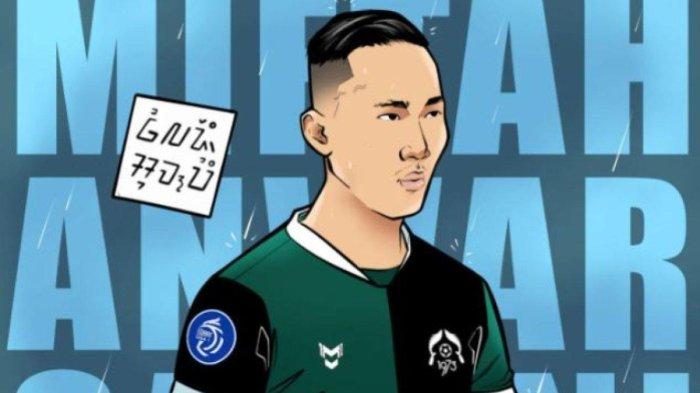 Sempat diumumkan menjadi rekrutan Persikabo 1973, Miftah Anwar Sani kini bergabung ke Kalteng Putra.