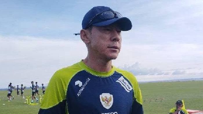 Shin Tae-yong saat menjadi pelatih Timnas Indonesia.