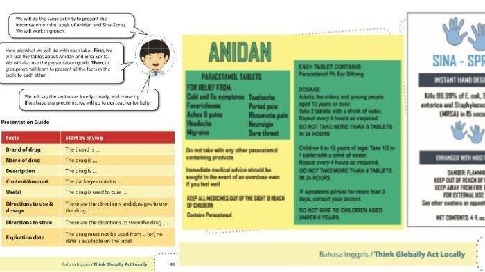 Soal Bahasa Inggris kelas 9 halaman 41