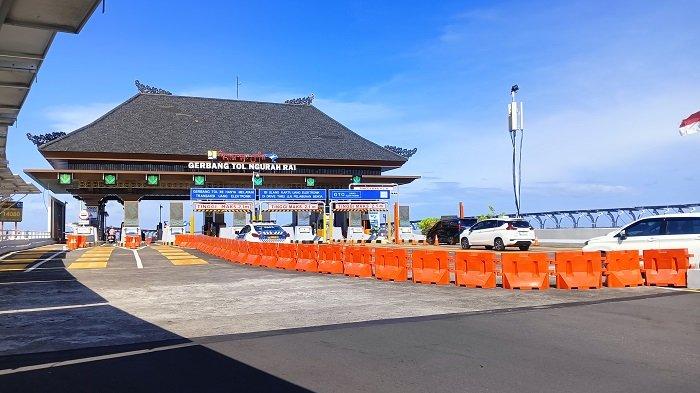 Suasana Tol Bali Mandara pada Kamis 20 Maret 2025.