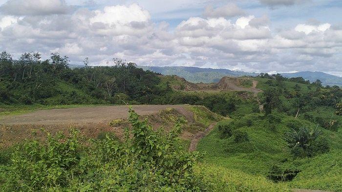 GROUND BREAKING - Suasana di lokasi ground breaking mega proyek Jalan Tol Gilimanuk-Mengwi di Desa/Kecamatan Pekutatan, Jembrana, belum lama ini.