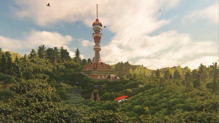Tower Turyapada - TOWER TURYAPADA, Pemancar Hingga Destinasi Wisata, Diharapkan Jadi Pusat Perekonomian di Buleleng