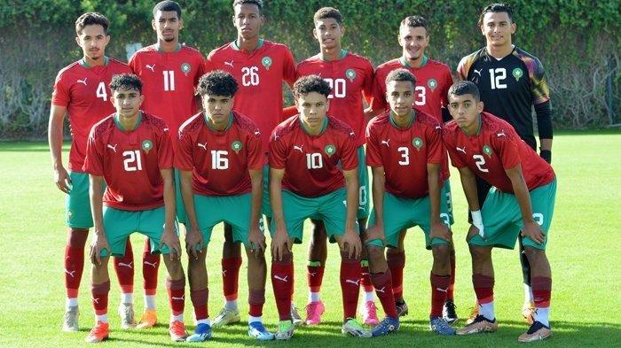 Timnas Maroko U17 di Piala Dunia U17 2023 Indonesia. H-9 menuju pesta Piala Dunia U17 2023 yang bakal berlangsung di Indonesia, dua rival skuad Garuda Muda telah tiba di Tanah Air.