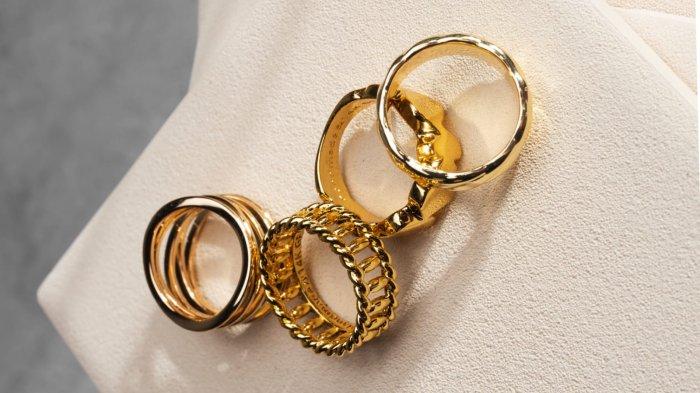 Ilustrasi - Berikut update harga emas perhiasan di Bali per 26 April 2024 yang dikutip Tribun Bali di situs resmi Instagram @iloveemas pukul 09.00 WITA.