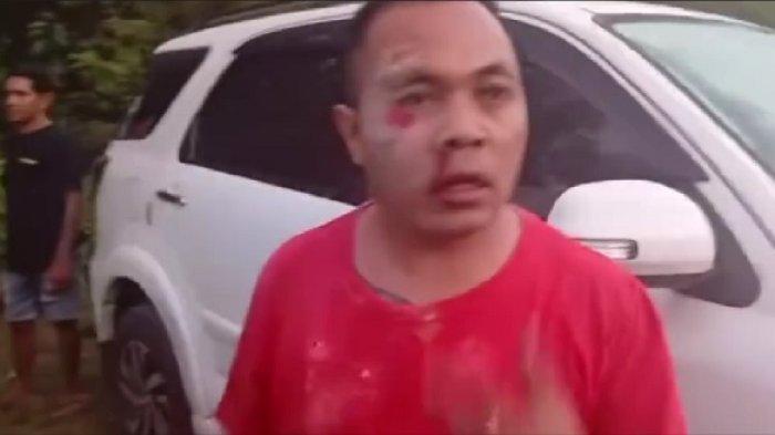 KORBAN - Video korban penganiayaan oleh WNA Inggris di Uluwatu, Pecatu, Bali.
