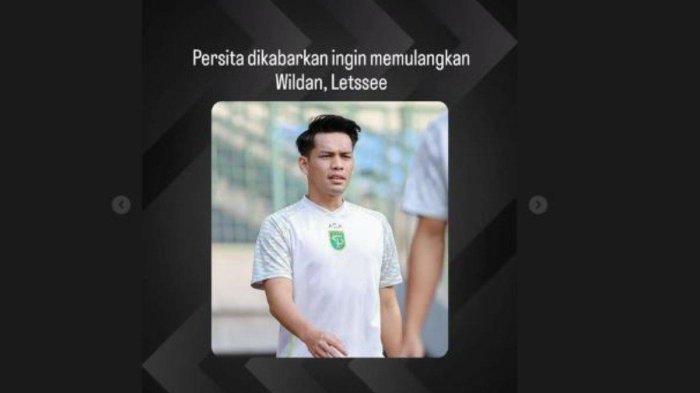 Wildan Ramdhani masuk ke dalam lis belanja Persita Tangerang. Instagram @gozipbola