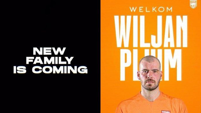 Eks PSM Makassar, Wiljan Pluim resmi bergabung ke Borneo FC jelang putaran kedua Liga 1 2023, Selasa 10 Oktober 2023.