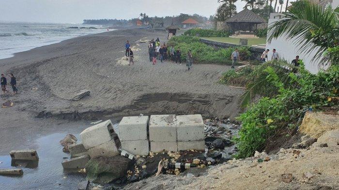SENGKETA LAHAN - Proyek di Pantai Lima, Desa Adat Pererenan, Kecamatan Mengwi, Badung. Desa Adat Pererenan terlibat sengketa lahan dengan Pemkab Badung. Masalah ini belum ada titik temu. 