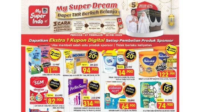KATALOG - Promo Superindo untuk wilayah Jabodetabek dan Palembang pada 20-26 Maret 2025.