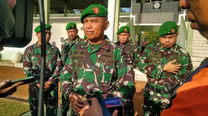 Kabar duka, salah satu perwira TNI Angakatan Darat telah berpulang. Mayor Jenderal TNI Harfendi dikabarkan meninggal dunia, pada usia 57 tahun, Rabu 24 Juli 2024. 