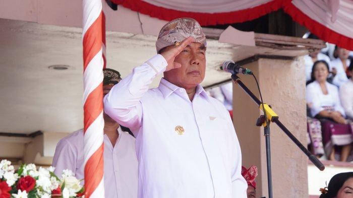 Upacara Peringatan Hari Ulang Tahun Kemerdekaan Republik Indonesia ke-79, digelar oleh Pemerintah Kabupaten Jembrana di Stadion Pecangakan, Kota Negara, Jembrana, Sabtu 17 Agustus 2024 kemarin.