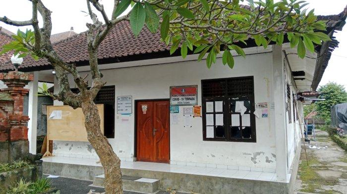 Suasana di Kantor Desa Tusan, Kecamatan Banjarangkan, Kabupaten Klungkung.