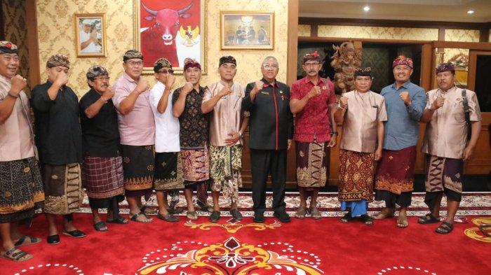 MDA Kabupaten Badung saat melaksanakan audiensi ke Ketua DPRD Badung pada Senin 20 Mei 2024