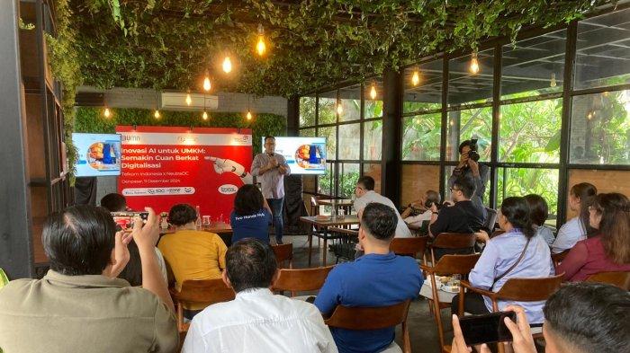 Pelatihan optimalisasi AI untuk UMKM di Bali Rabu (11/12).