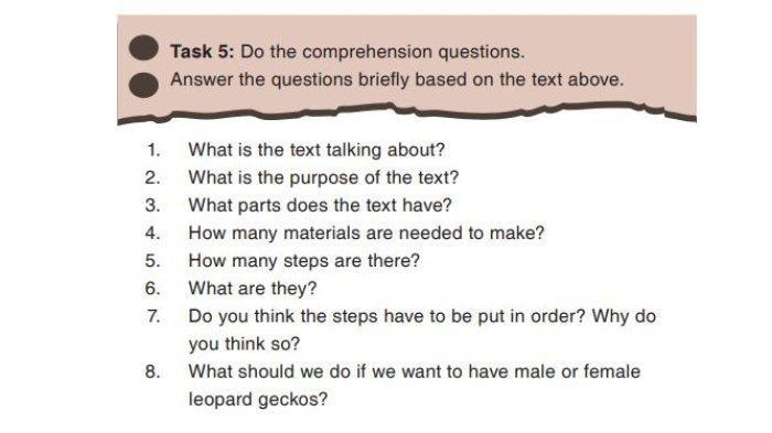 What Is The Text About Answer