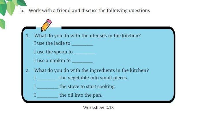 Bahasa Inggris Kurikulum Merdeka Kelas 7 Halaman 84 Unit 3 Section 2