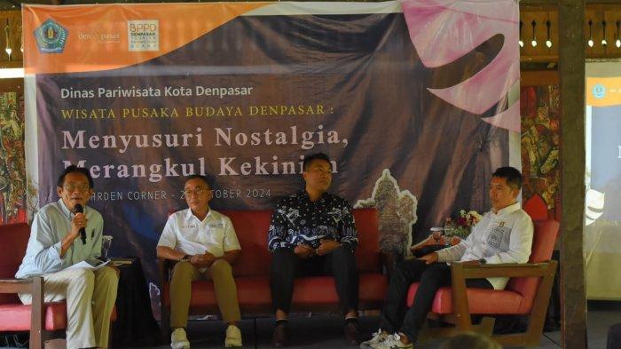 Pemerintah Kota Denpasar, melalui Dinas Pariwisata Kota Denpasar menggelar gathering pariwisata di Big Garden Corner.

Kegiatan yang dibuka Kadis Pariwisata Kota Denpasar itu, mengangkat tajuk Wisata Pusaka Budaya Menyusuri Nostalgia Merangkai Kekinian.