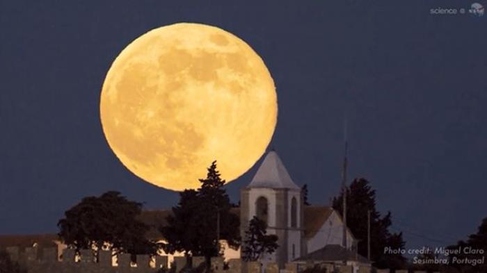 Ilustrasi: Bulan purnama (Supermoon).