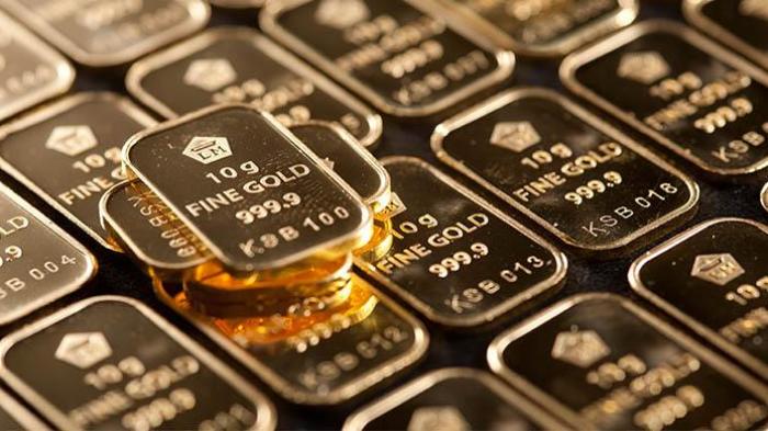 Ilustrasi - Emas batangan ANTAM LM terjamin keaslian dan kemurniannya dengan sertifikat LBMA (London Bullion Market Association).