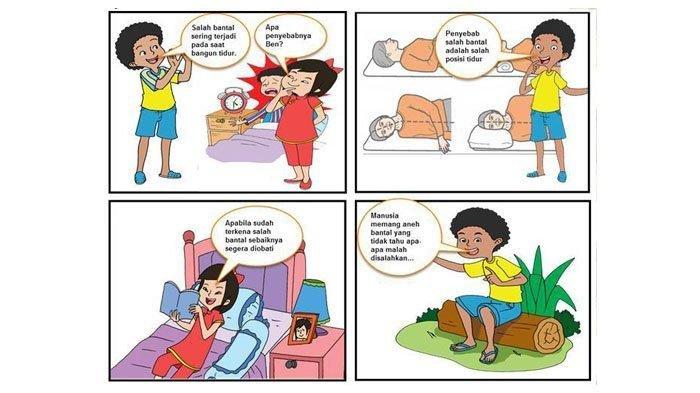 Gambar contoh komik kunci jawaban Tema 1 kelas 5 Halaman 177