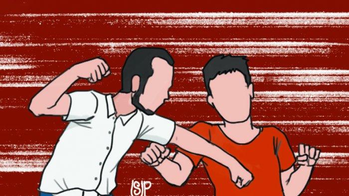 Ilustrasi - Abdul Rohman, terlihat sangat marah kepada ayah tirinya. Pria berusia 25 tahun itu merasa ibu kandungnya dimanfaatkan.

Ia pun membawa parang kemudian menempelkan ke leher ayah tirinya yang berinisial T (65).