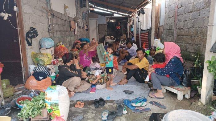 Kondisi pasca kebakaran di Jalan Sekar Sari Kesiman Kertalangu Denpasar - BREAKING NEWS: Kebakaran Hebat di Kesiman Kertalangu Denpasar, 500 HP Milik Customer Ikut Terbakar