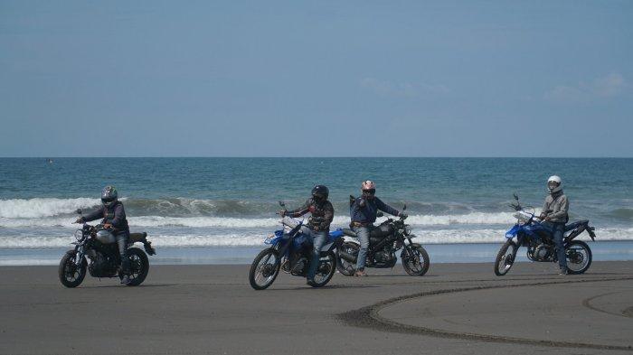 Mini touring dengan sensasi riding yang berbeda, yaitu Pantai Pasut pada Minggu 9 Januari 2022.