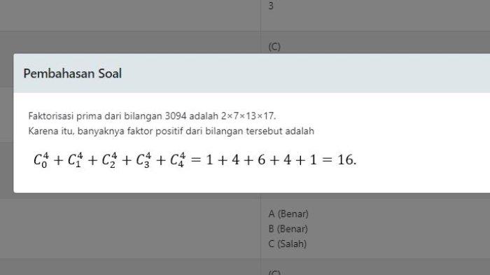 pembahasan soal nomor 3