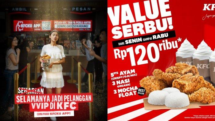 Promo KFC Hari Ini 28 September 2022, 5 Potong Ayam + 3 Nasi Organic ...