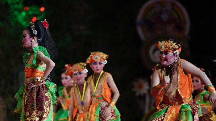 Penampilan Sekaa Gong Anak-anak Semara Winangun, Desa Kwanji, Kelurahan Sempidi pada Senin 24 juni 2024.
