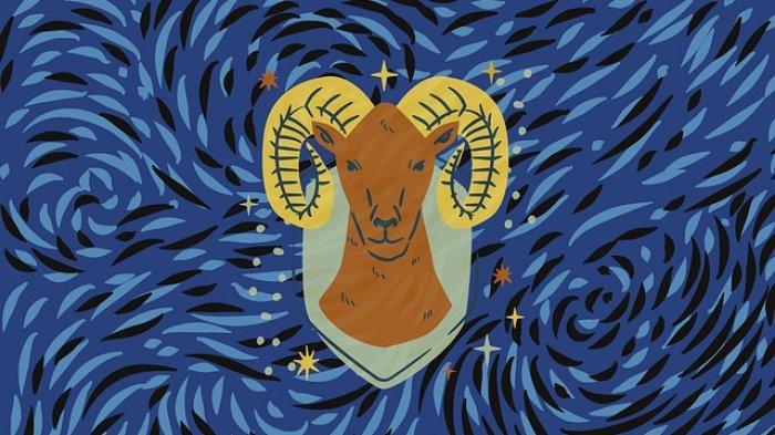 Ilustrasi zodiak Aries