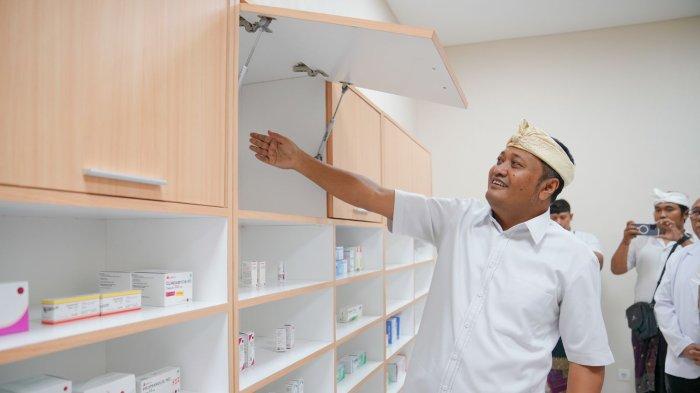  Bupati Gianyar, I Made Mahayastra akhirnya meresmikan layanan poliklinik eksekutif rawat jalan nonregular RSUD Sanjiwani Gianyar, Kamis 31 Agustus 2023.