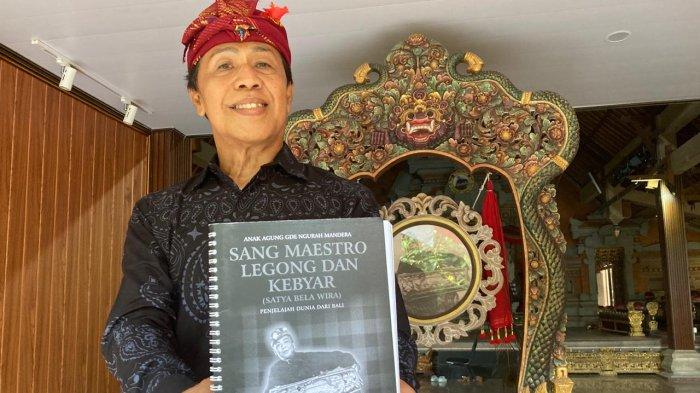 SOSOK - Anak Agung Oka Dalem, saat wawancara di Peliatan Ubud. Beliau adalah penerus dari maestro legong dan kebyar Peliatan, mendiang Anak Agung Gde Ngurah Mandera.