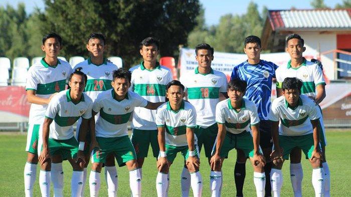 Susunan pemain Timnas Indonesia U-19 dalam pertandingan