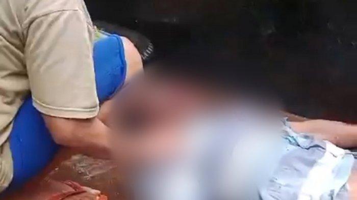 KORBAN - Pohon Tumbang- Para korban tertimpa pohon aren yang tumbang di sebuah arena tajen di Desa Bungaya, Karangasem, Minggu (9/2/2025).