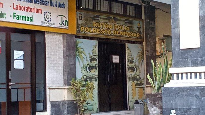 TKP Kematian AI - Suasana Rutan Polresta Denpasar, pada Senin 9 Juni 2025.