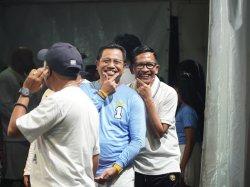 Pelaksanaan jalan sehat relawan De Gadjah pada Minggu 27 Oktober 2024