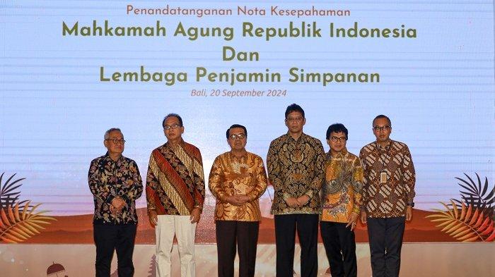 Lembaga Penjamin Simpanan (LPS) dan Mahkamah Agung Republik Indonesia (MA), terus memperkuat komitmen meningkatkan koordinasi,dalam upaya menjaga stabilitas sistem keuangan.