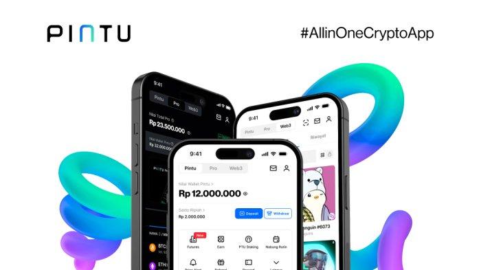 PT Pintu Kemana Saja (PINTU), aplikasi Crypto all-in-one pertama di Indonesia terus menghadirkan serangkaian inovasi guna meningkatkan pengalaman berinvestasi aset crypto penggunanya.

Per Februari ini, PINTU menghadirkan Pintu Pro Futures versi Web dan penambahan dua fitur inovatif untuk mengakomodir perdagangan derivatif Crypto di Pintu Pro Futures yaitu fitur Take Profit (TP)/Stop Loss (SL), dan Share Profit and Loss (PnL).