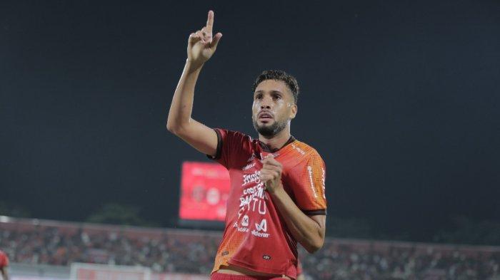 Willian Pacheco memberikan gol kepada Bali United pada babak pertama.
