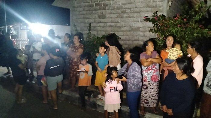 Momen saat Gede Winasa tiba di Lingkungan Baler Bale Agung, Kelurahan Tegalcangkring, Kecamatan Mendoyo, Jembrana, Jumat 5 Juli 2024.
